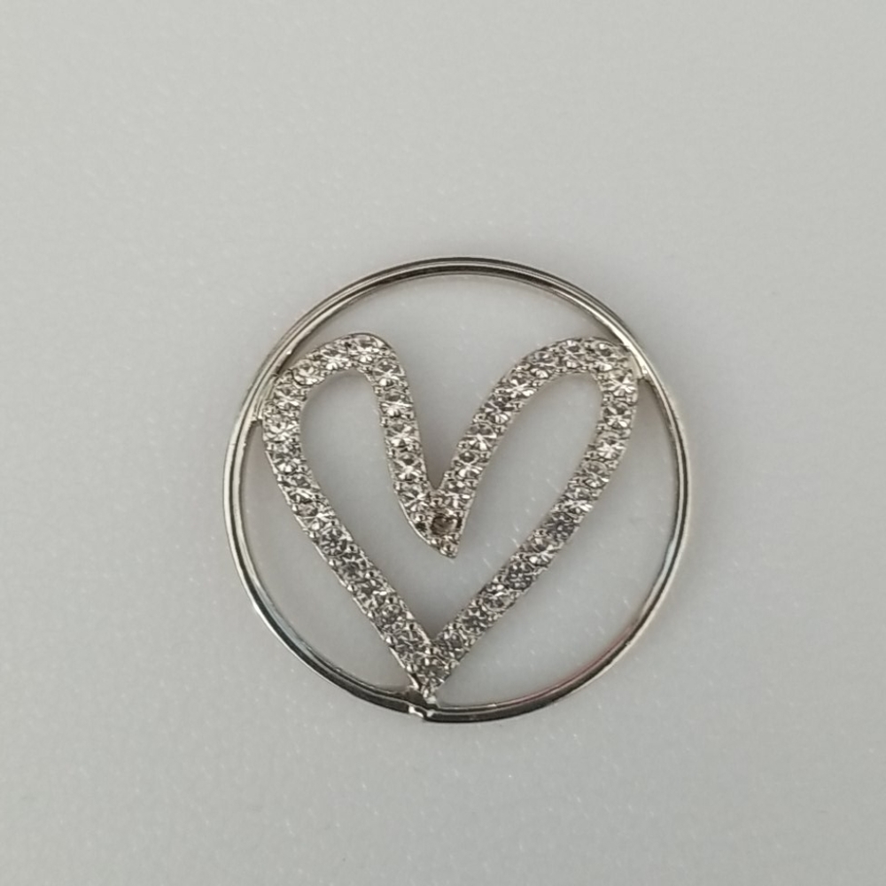 Origami Owl heart insert, large, NWOT